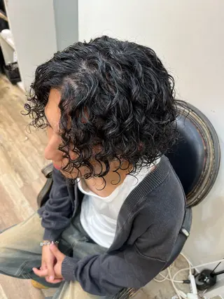 パーマ コーンロウ／ドレッド 浅賀晟弥のヘアスタイル