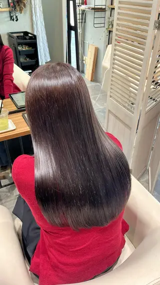 ロング カラー Glimpseあやね 🎀大濠/髪質改善のヘアスタイル