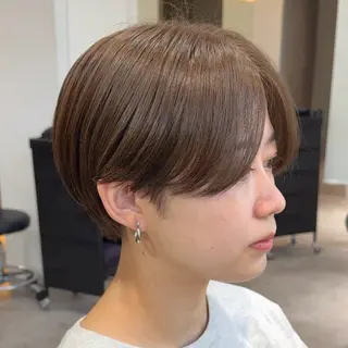 ショート カラー ショート/ボブ/パー マ原宿🪷Akinaのヘアスタイル
