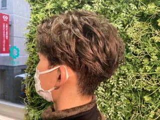 ショート カラー メンズ 松澤 勇輝のヘアスタイル