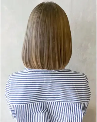 ショート カラー ケアブリーチ 黒瀬有汰のヘアスタイル