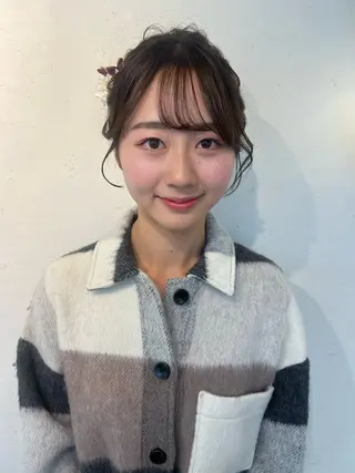 ヘアアレンジ 大人可愛いヘアメイク 💋🧚‍♀️しずかのヘアスタイル
