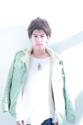 カラー パーマ メンズ メンズヘア特化 崎田 成人のヘアスタイル