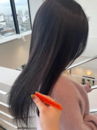 ミディアム カラー ヘアアレンジ ミニボブ/ブリーチ 🌈MISATOのヘアスタイル