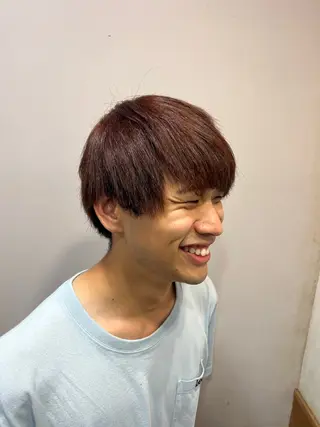 カラー 浅香 諒太のヘアスタイル