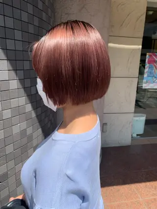 ショート カラー なりたいを叶える /町野 朝哉のヘアスタイル