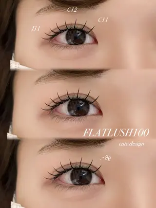 マツエク・マツパ CreBiA🎀 ayaのマツエク・マツパデザイン