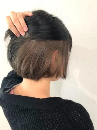 カラー RINA 🩵のヘアスタイル