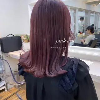 ミディアム カラー mai 🎀 / ガーリーヘア ♡のヘアスタイル