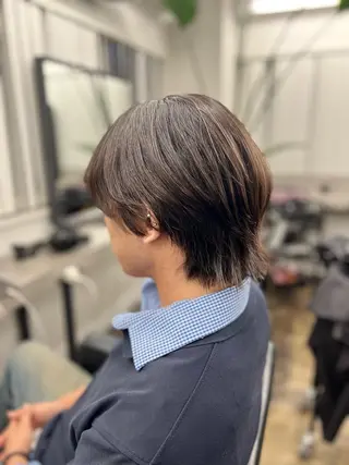 ショート パーマ 透明感カラー特化🫧 ADLLA.栗原🦋のヘアスタイル