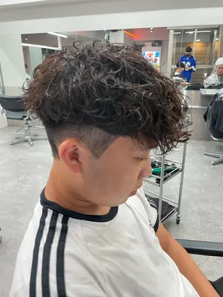 パーマ メンズ 町田エリアＮｏ．１/ パーマ特化/太田京希のヘアスタイル