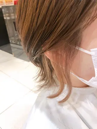 ミディアム ショートショートボブ うるはのヘアスタイル