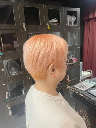 ショート 量産ヘアセット/ ヘアメAyakaのヘアスタイル