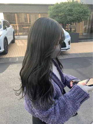 ロング カラー ブリーチ/表参道 /長尾拳佑のヘアスタイル