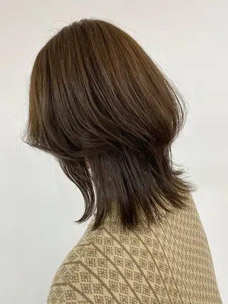 ミディアム 🌿佐山 絵梨佳🌿 Recharme新保のヘアスタイル