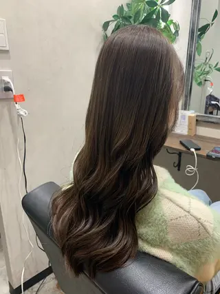 ロング カラー 松木 護裕のヘアスタイル