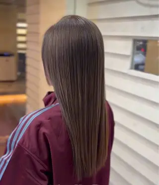 ロング カラー 大西 美羽のヘアスタイル