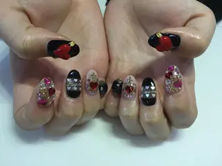 ネイル 💎🐰 saki. m 🐰💎のネイルデザイン