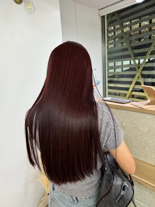 ロング ボブ/インナーカラー ♡表参道 ねおのヘアスタイル