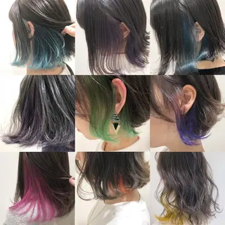 カラー 上川 開生のヘアスタイル