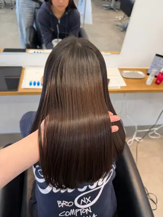 セミロング 韓国風hair💕 Kanonのヘアスタイル