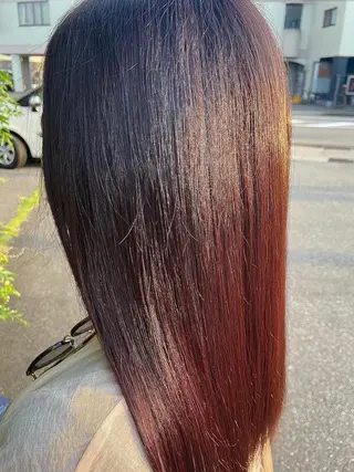 セミロング 杉木 勝太のヘアスタイル