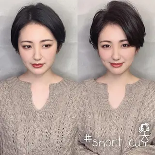 ショート 渋谷レイヤーカット❌ 縮毛矯正専門/武田涼のヘアスタイル