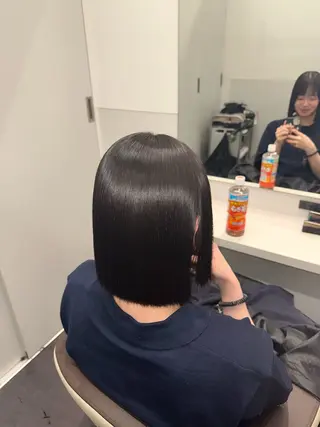 ミディアム 美髪特化✨ 伊織✨縮毛矯正✨のヘアスタイル