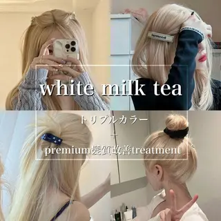 ロング カラー ヘアアレンジ 透明感💕今っぽ似合 わせ𝐍𝐨. 𝟏のヘアスタイル