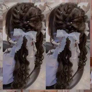 ロング ヘアアレンジ Kanami ❤︎のヘアスタイル