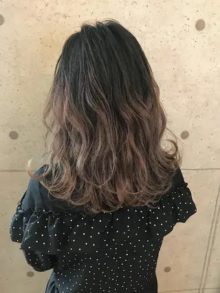 ミディアム 💎馴染むエクステ× TOMO💎のヘアスタイル