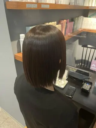 ショート パーマ レディースカット 募集/今間 海音のヘアスタイル