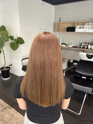 カラー 海外ヘア/透明感ヘア 湘南台/hinakoのヘアスタイル