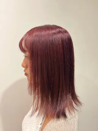 カラー 山浦 琴実のヘアスタイル