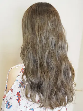 ロング カラー 辻 竜也　のヘアスタイル