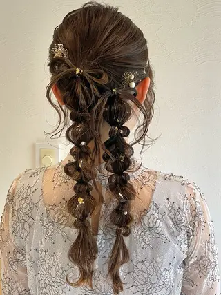 ロング ヘアアレンジ GOTODAY SHAiRE SALON所属・札幌 ヘアアレンジ 🍎 タナカセリナのヘアスタイル