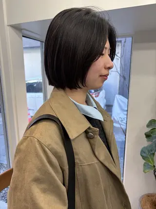 ショート 赤み消しカラー/ ナチュラル/トモキのヘアスタイル