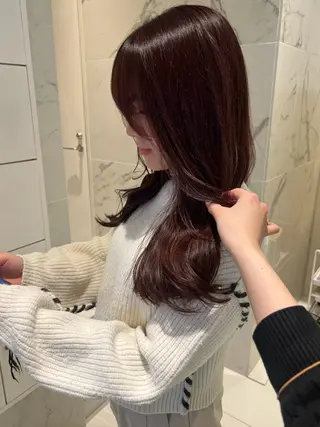 カラー 似合わせカット/ カホのヘアスタイル