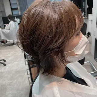 ショート カラー 山崎真実🌼メンズ カット募集中のヘアスタイル