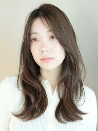 ロング カラー 髙木美緒🌿 レイヤー/アレンジのヘアスタイル