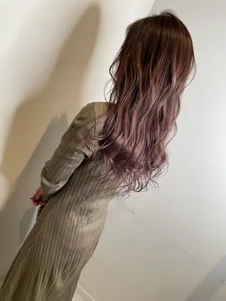 ミディアム カラー ブリーチ👩🦳/ ✂︎MANAMIのヘアスタイル