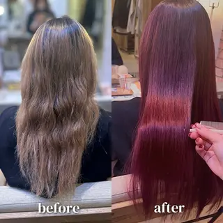 梅田 夢七のヘアスタイル