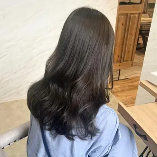 ロング カラー 顔周りカット/透明感 カラー🤍大塚蛍のヘアスタイル