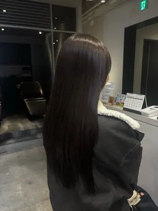 ロング 山本 あのんのヘアスタイル