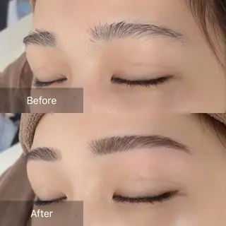 パーマ メンズ アイブロウ BEIGE 金山 🌹RUKAのマツエク・マツパデザイン