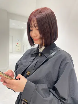 ショート カラー ヘアアレンジ iena渋谷 /ゆーこのマツエク・マツパデザイン