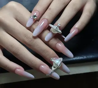 ネイル By moonネイル 🌷ワンホン/韓国風のネイルデザイン