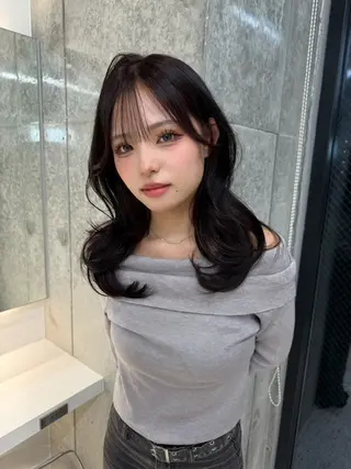 ロング 博多ベージュ 🐻松井傑のヘアスタイル