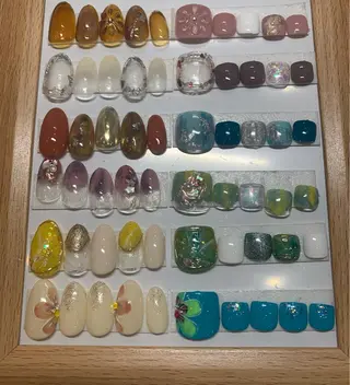 ネイル KAINOプラットプラット店所属・KAINOプラット店 古川陽香のネイルデザイン