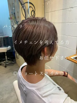 ショート 嶋崎 啓人のヘアスタイル